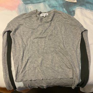 John + Jenn grey sweater size S